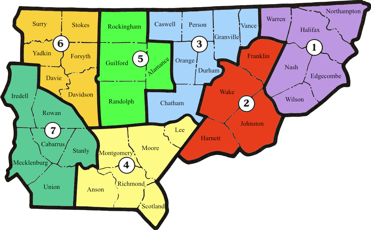 Map NC Convocations